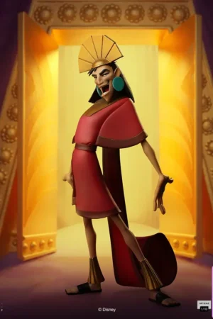 Iron Studio - Kuzko and Yzma - The Emperor's New Groove - Art Scale 1/10 Statue DSNEY132525-10 DSNEY132625-10 (Licensed) - Ph