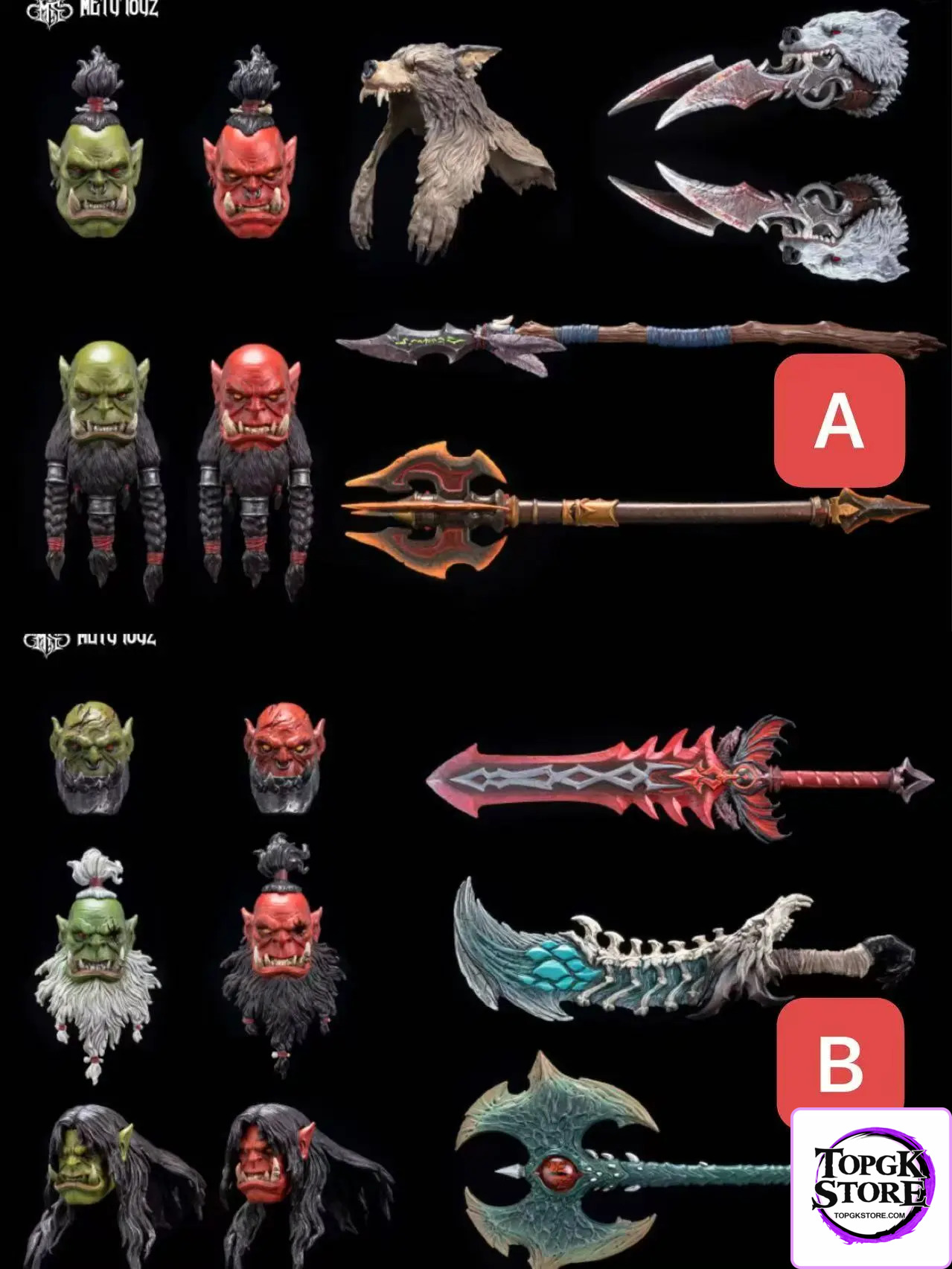 METYTOYZ – World of Warcraft War Armor Giant Accessories Pack (Licensed) - Photo 3 | TopGKStore