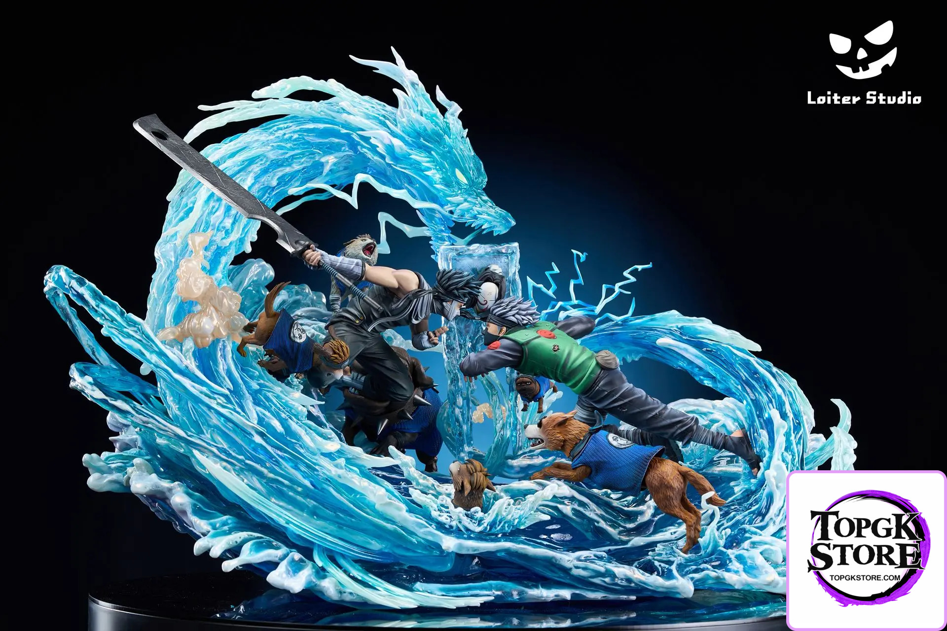 Loiter Studio – Naruto Battle on the Bridge Zabuza vs Kakashi - Photo 1 | TopGKStore