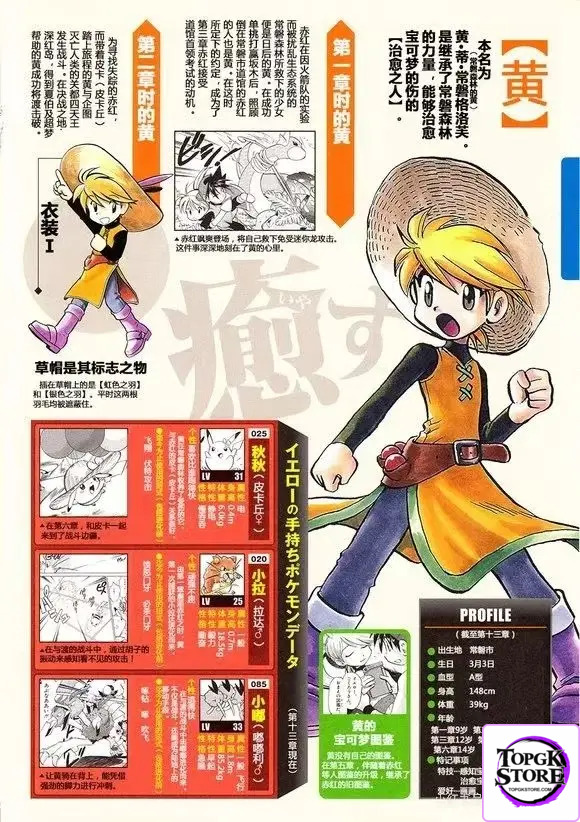V3fanart Studio – Pokémon Animation Special Trainer Series 2 Yellow - Photo 1 | TopGKStore