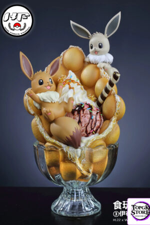 King Finger Studio – Eevee Egg Waffle Pokémon - Photo 2 | TopGKStore