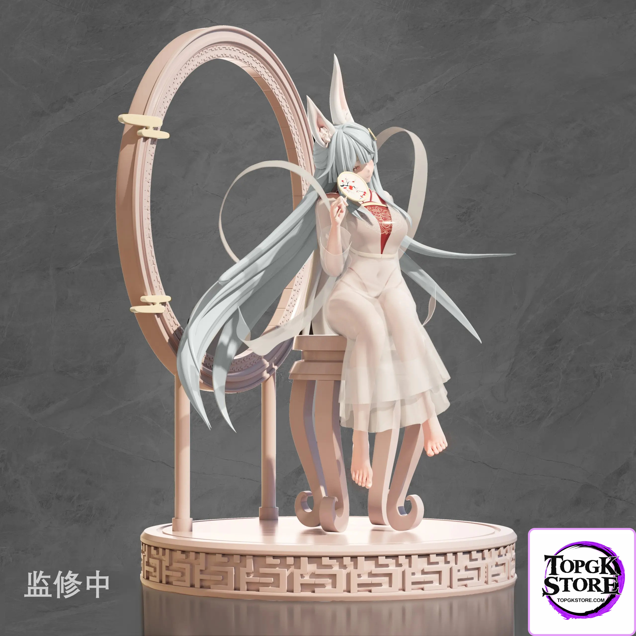 Yun Yi Studio – Chinese Style Original Illustration Moon Palace Jade Rabbit Figure (Licensed) - Photo 4 | TopGKStore