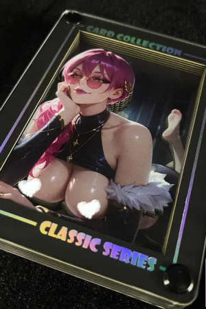 B&W Studio – Mini AI Creator Series Desktop Decor Cardboard #03 K/DA Evelyn League of Legends - Photo 12 | TopGKSto
