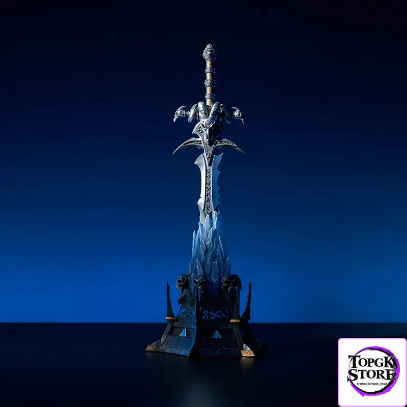 BLIZZARD ENTERTAINMENT – World of Warcraft 20th Anniversary Frostmourne Metal Replica Ornament (Licensed) - Photo 2 | T