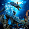 Roaring Wild Studio – Lagiacrus X Abyssal Laguacrus Monster Hunter - Photo 4 | TopGKStore