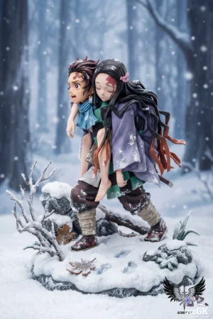 Saoirse Studio – Tanjiro Kamado X Nezuko Kamado Sibling Bonds Demon Slayer - Photo 1 | TopGKStore