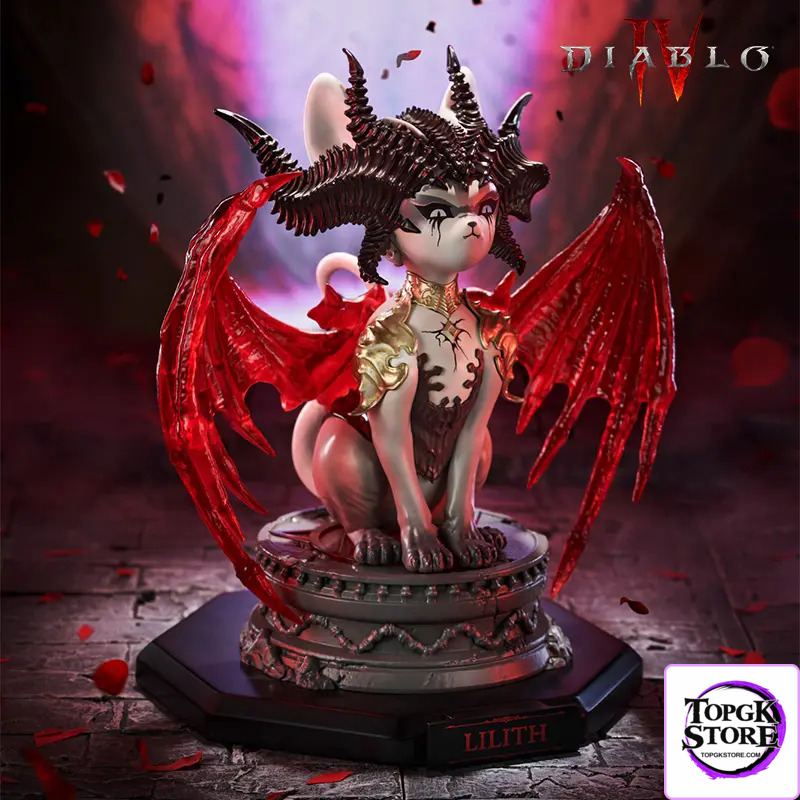 BLIZZARD ENTERTAINMENT – Diablo Lilith Meow Light-Up Collectible Figure BLZ007 (Licensed) - Photo 4 | TopGKStore
