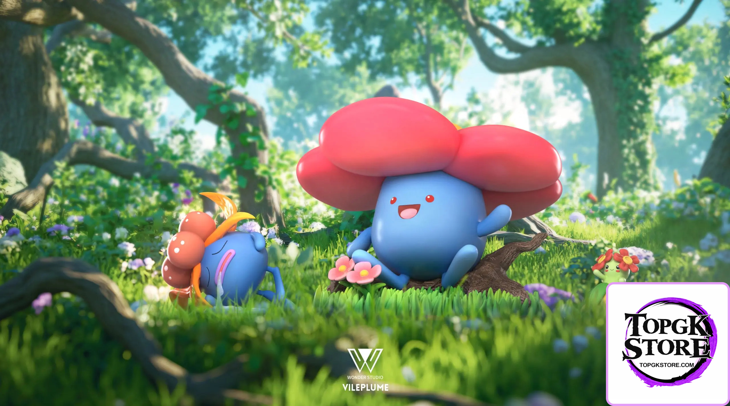 Wonder Studio – Pokémon Vileplume Evolution Set & Tangela Evolution Set - Photo 2 | TopGKStore