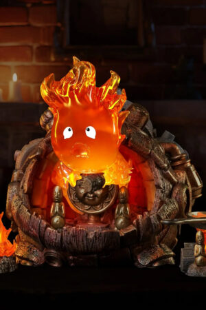 ZJB Studio – Howl’s Moving Castle Hayao Miyazaki Desktop Series Castle Calcifer - Photo 2 | TopGKStore