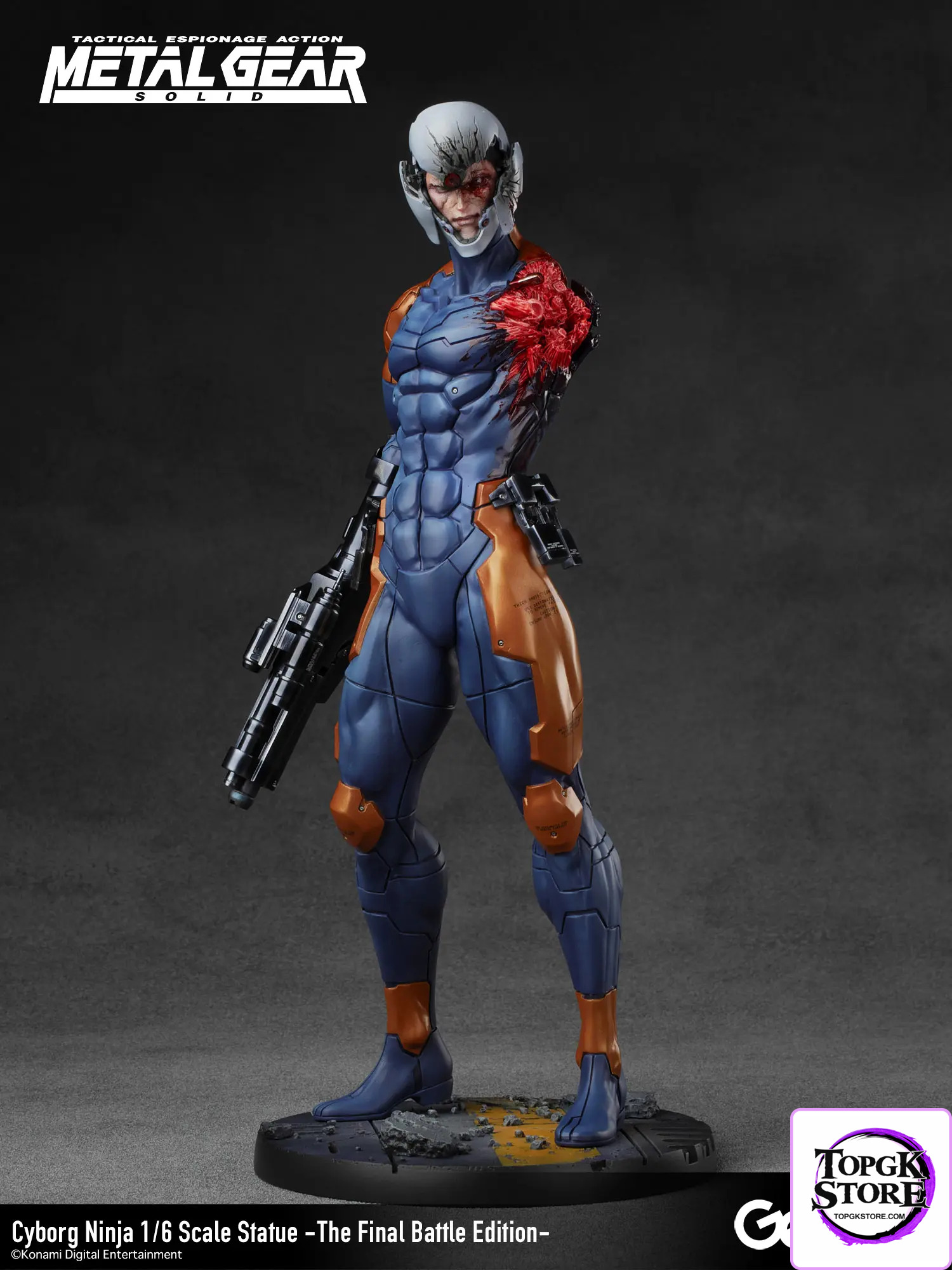 Gecco – Metal Gear Solid Cyborg Ninja -The Final Battle Edition- 1/6 Scale Statue - Photo 2 | TopGKStore