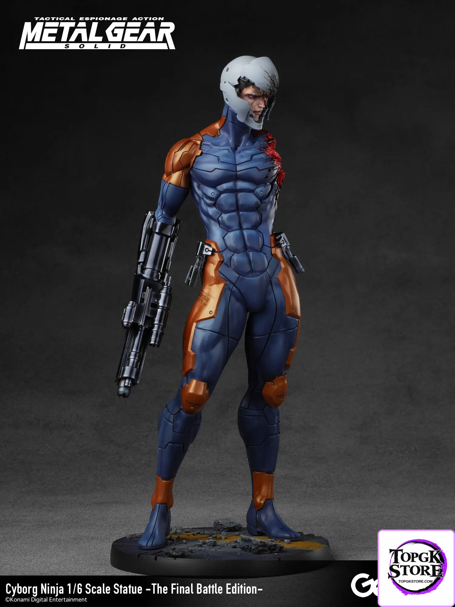 Gecco – Metal Gear Solid Cyborg Ninja -The Final Battle Edition- 1/6 Scale Statue - Photo 3 | TopGKStore
