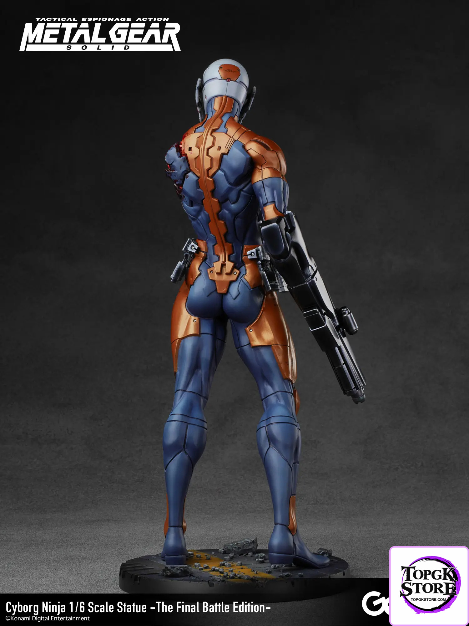 Gecco – Metal Gear Solid Cyborg Ninja -The Final Battle Edition- 1/6 Scale Statue - Photo 4 | TopGKStore