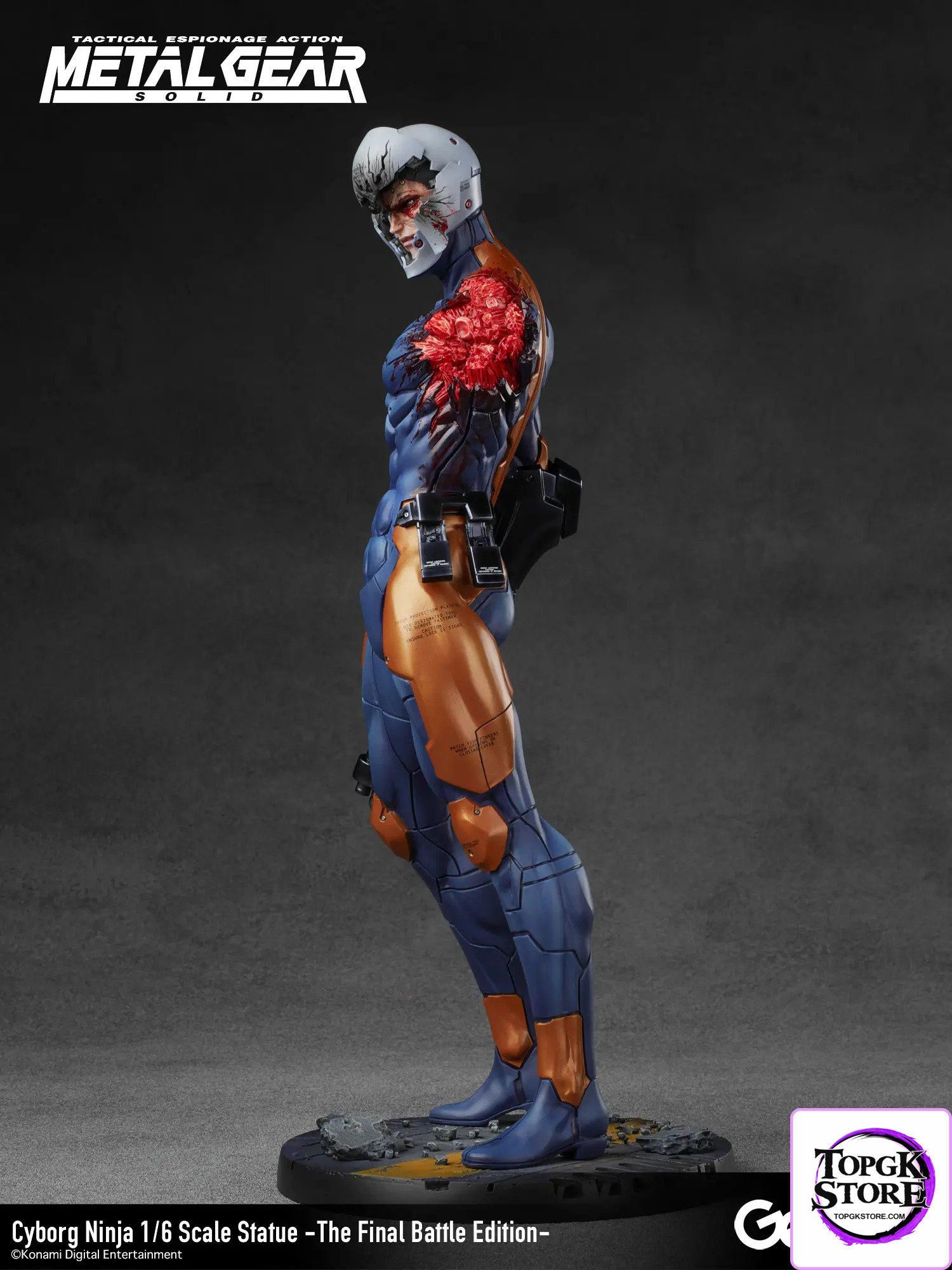 Gecco – Metal Gear Solid Cyborg Ninja -The Final Battle Edition- 1/6 Scale Statue - Photo 5 | TopGKStore