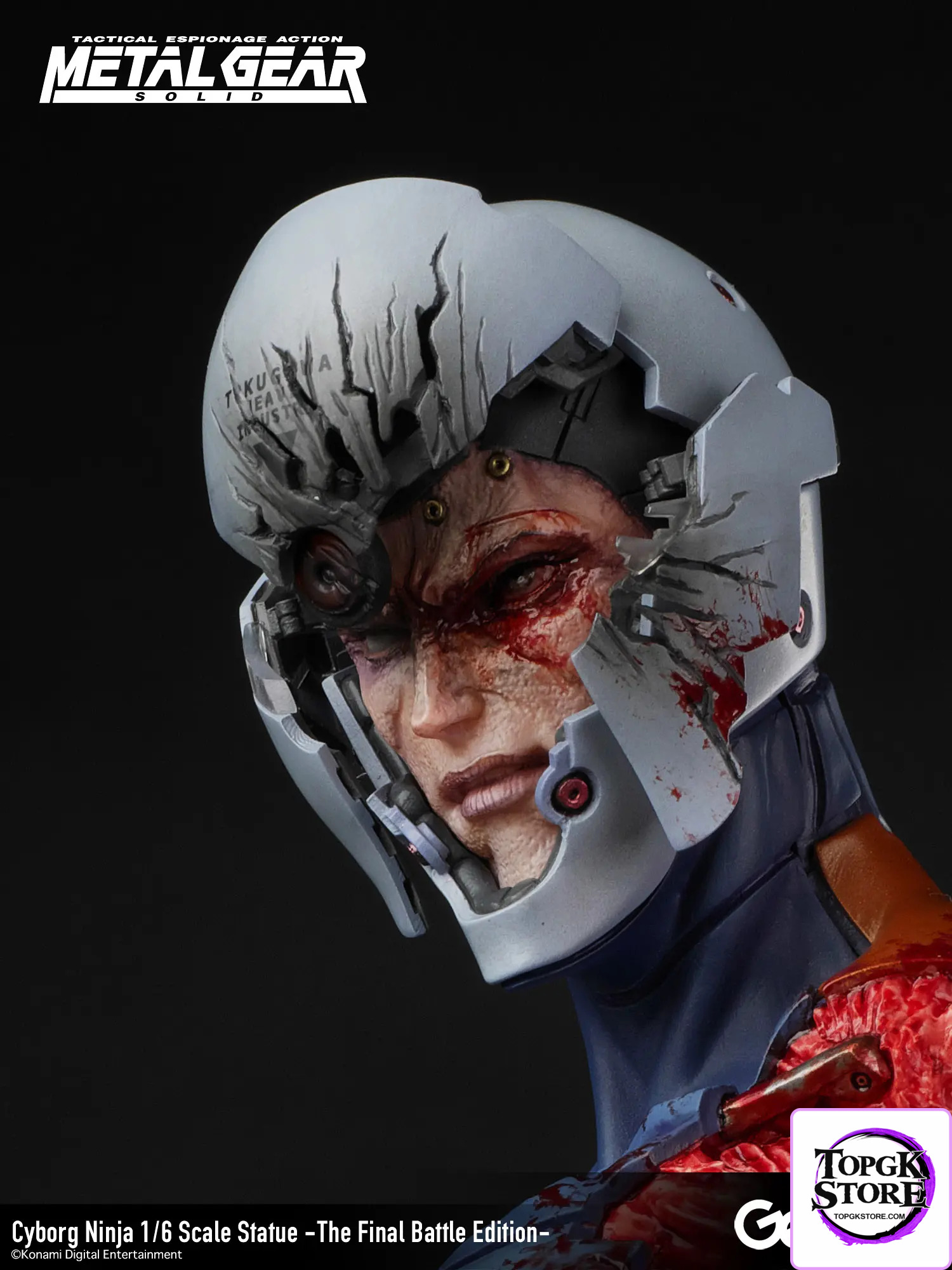Gecco – Metal Gear Solid Cyborg Ninja -The Final Battle Edition- 1/6 Scale Statue - Photo 6 | TopGKStore