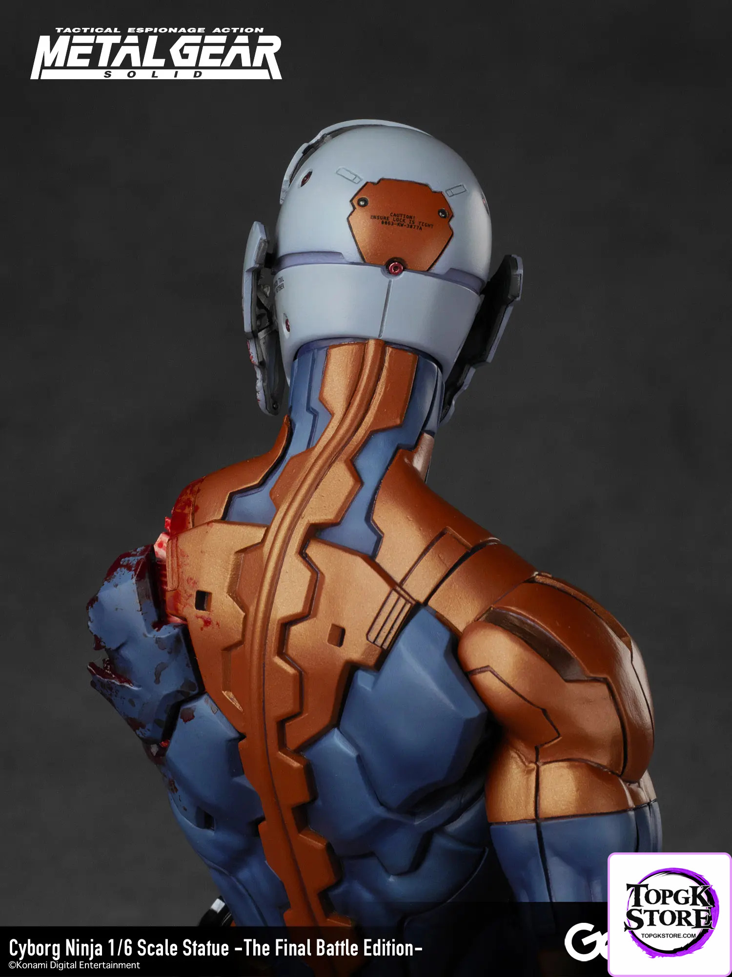 Gecco – Metal Gear Solid Cyborg Ninja -The Final Battle Edition- 1/6 Scale Statue - Photo 7 | TopGKStore