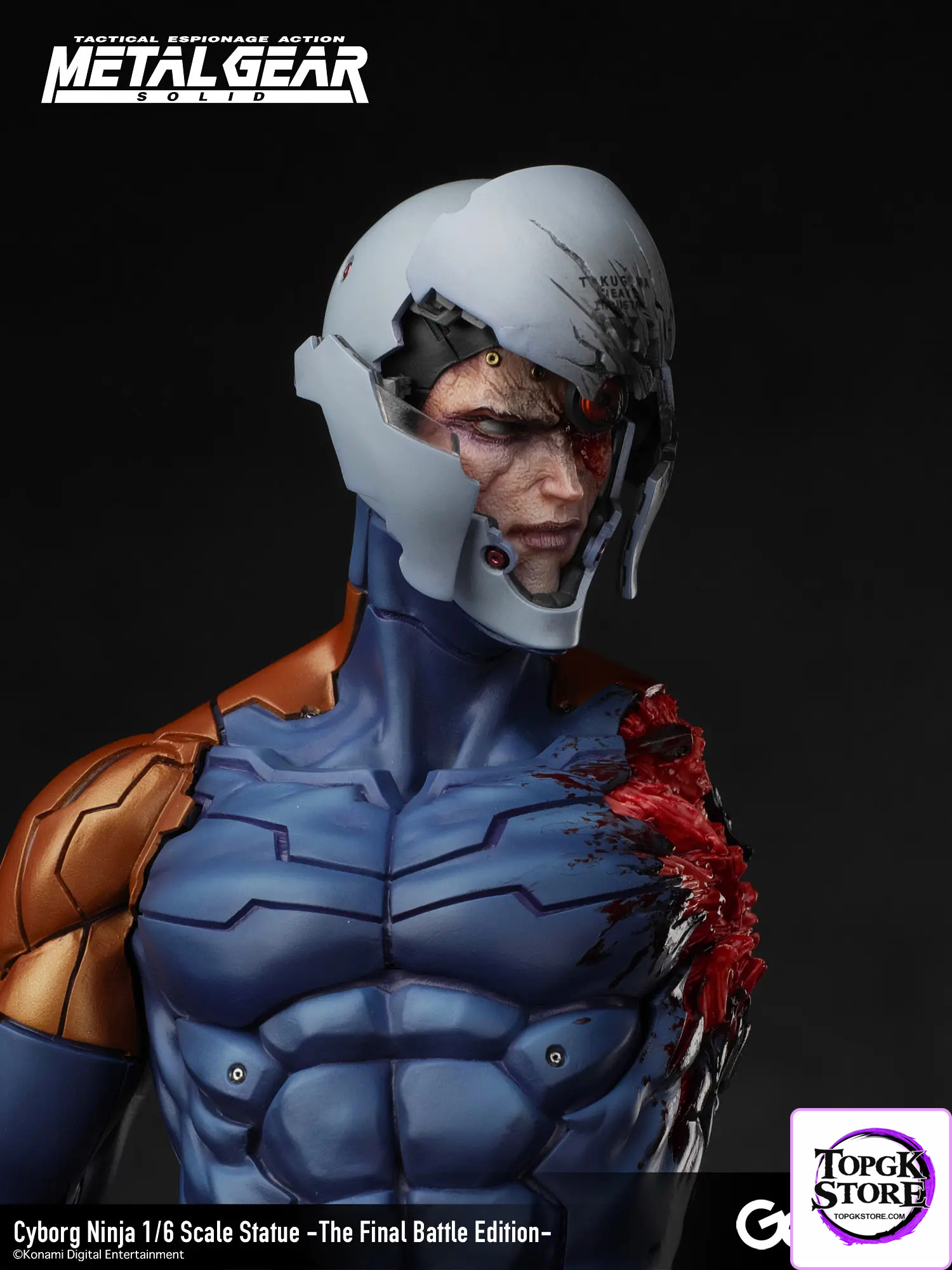 Gecco – Metal Gear Solid Cyborg Ninja -The Final Battle Edition- 1/6 Scale Statue - Photo 8 | TopGKStore