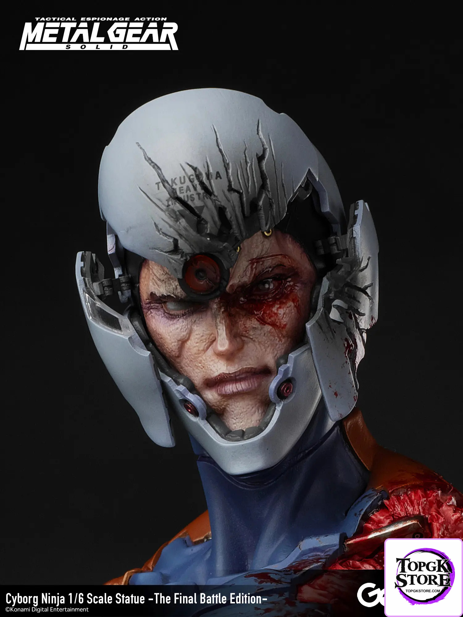 Gecco – Metal Gear Solid Cyborg Ninja -The Final Battle Edition- 1/6 Scale Statue - Photo 9 | TopGKStore