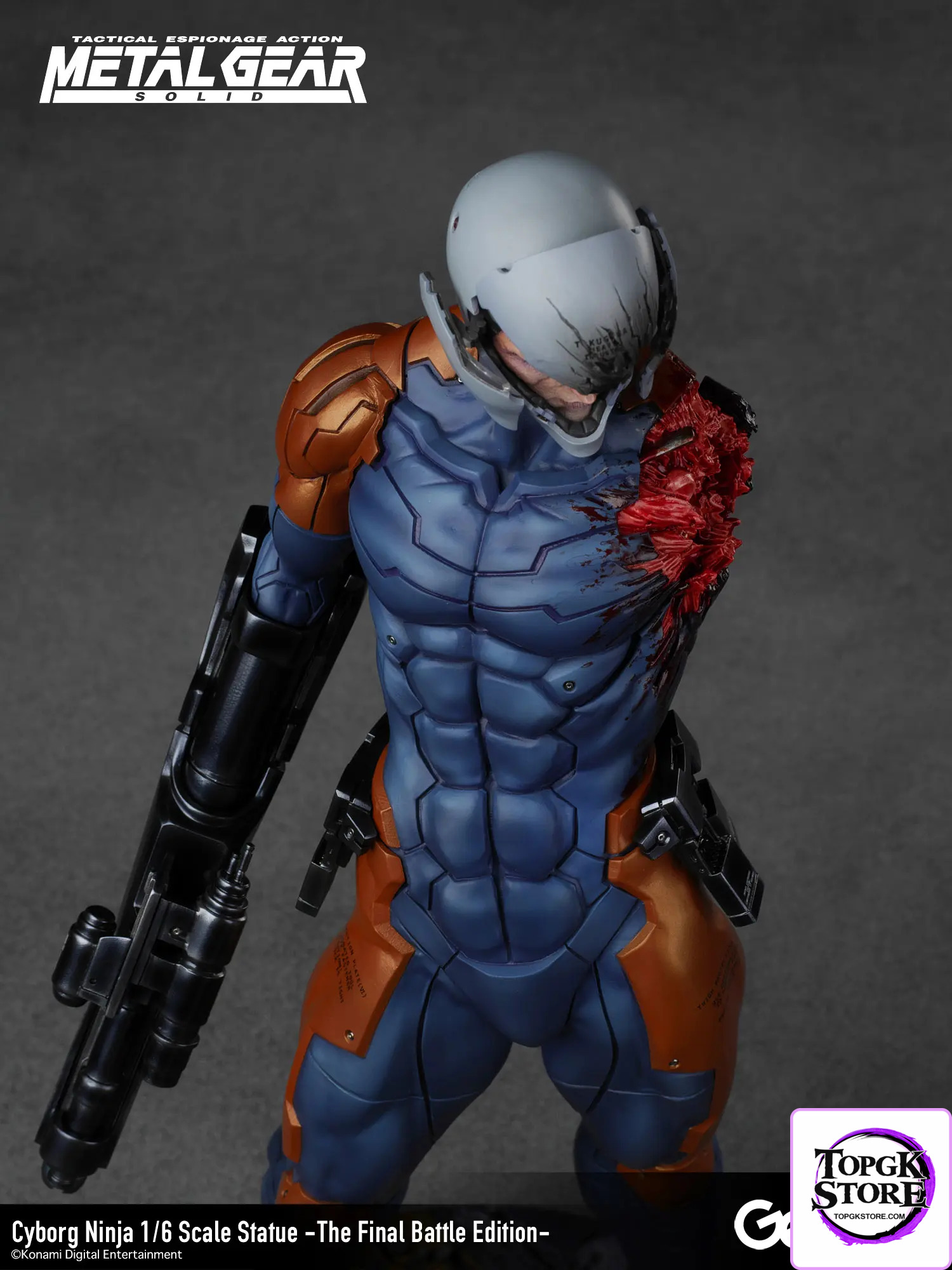 Gecco – Metal Gear Solid Cyborg Ninja -The Final Battle Edition- 1/6 Scale Statue - Photo 10 | TopGKStore