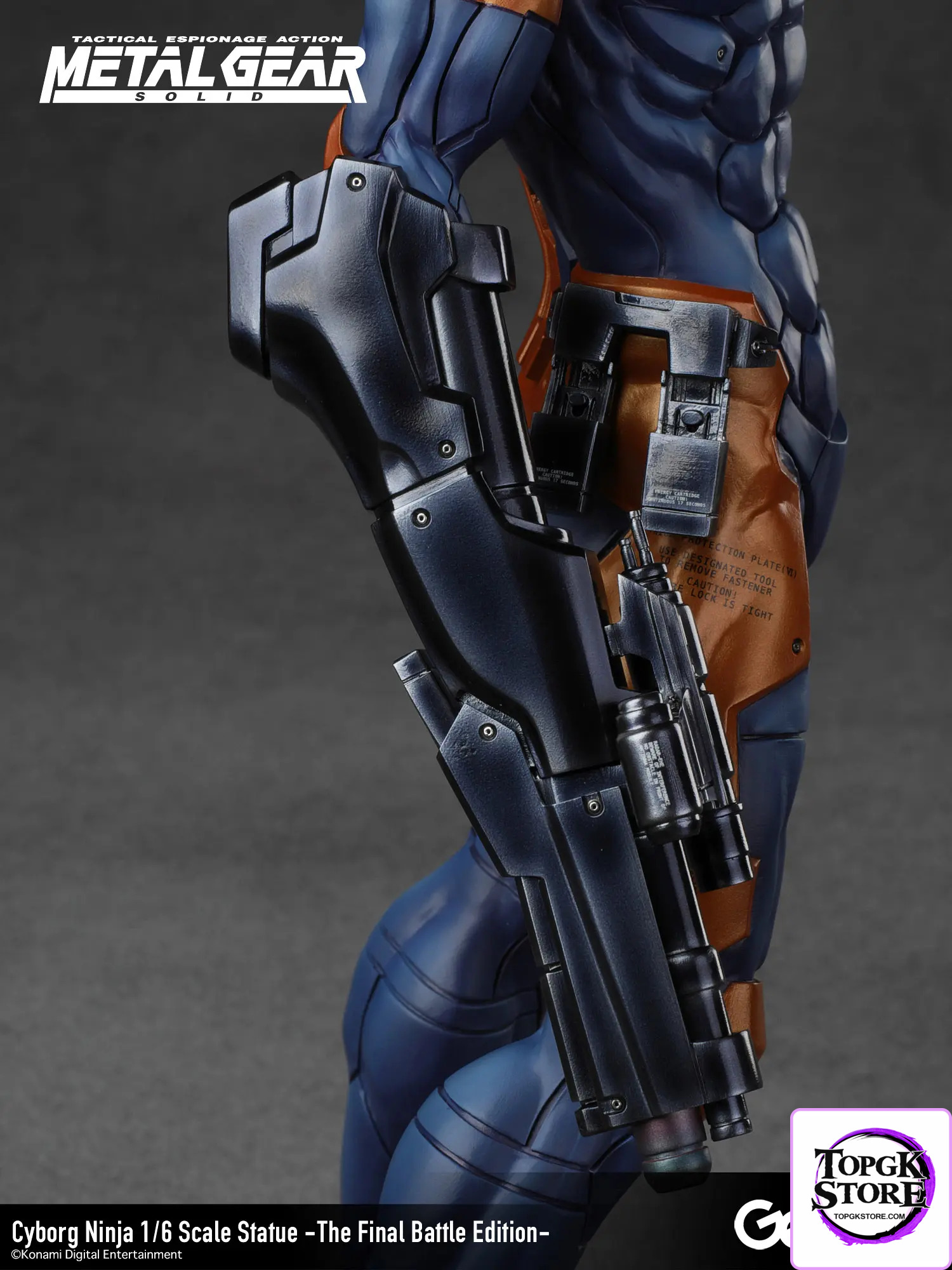 Gecco – Metal Gear Solid Cyborg Ninja -The Final Battle Edition- 1/6 Scale Statue - Photo 11 | TopGKStore