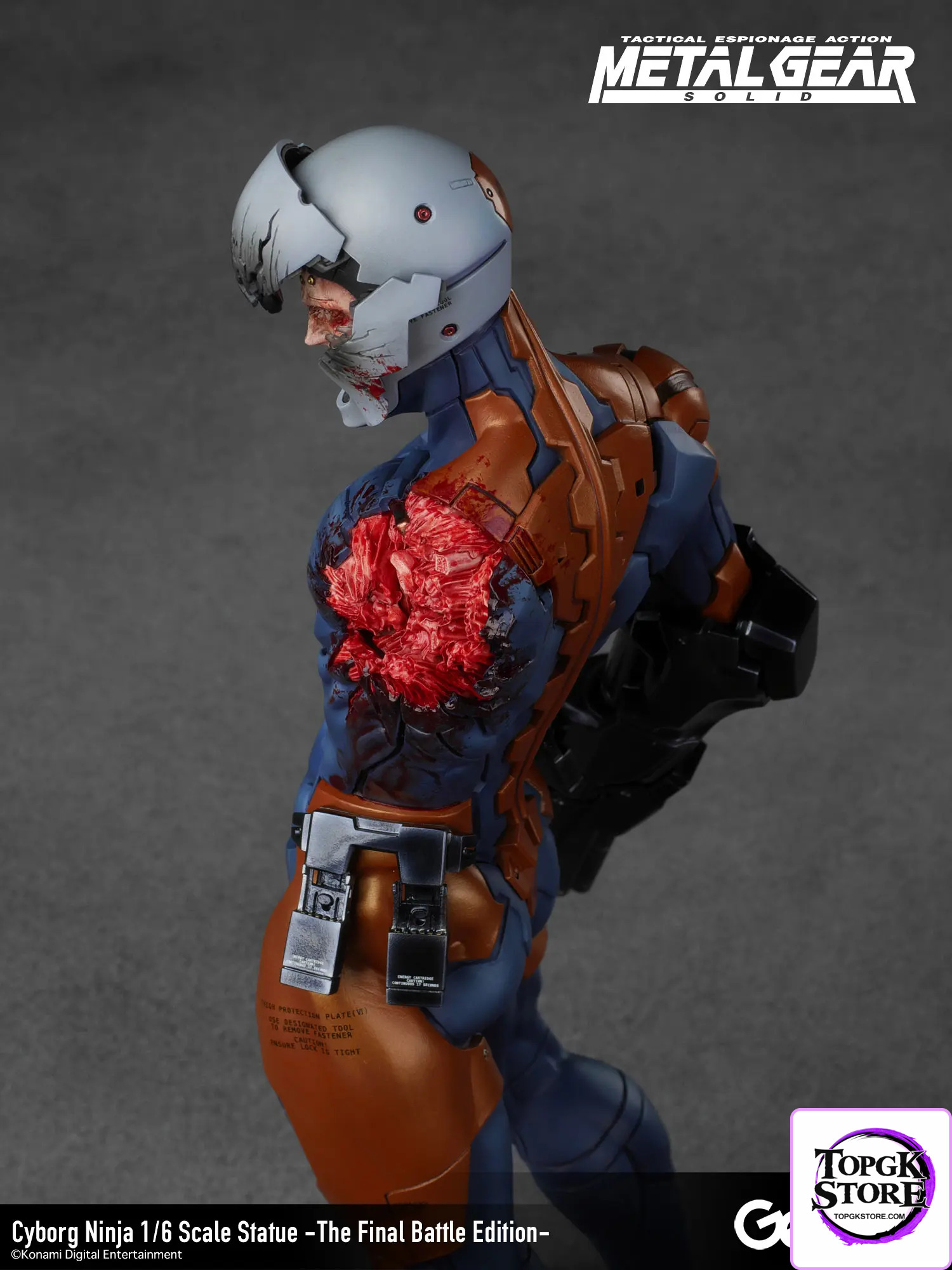 Gecco – Metal Gear Solid Cyborg Ninja -The Final Battle Edition- 1/6 Scale Statue - Photo 12 | TopGKStore