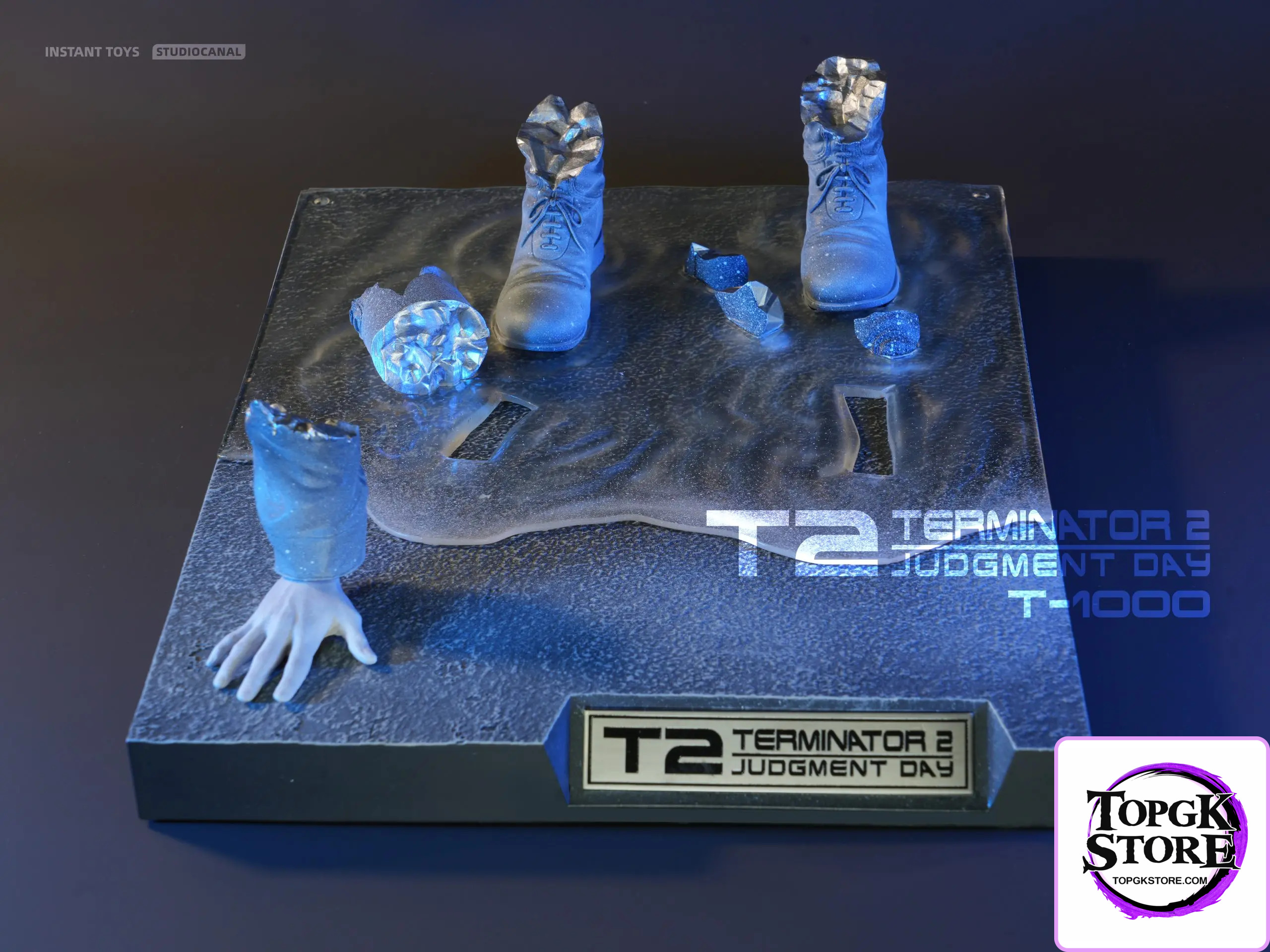 Instant Toys – Terminator 2 Judgment Day Frozen T-1000 Action Figure - Photo 5 | TopGKStore