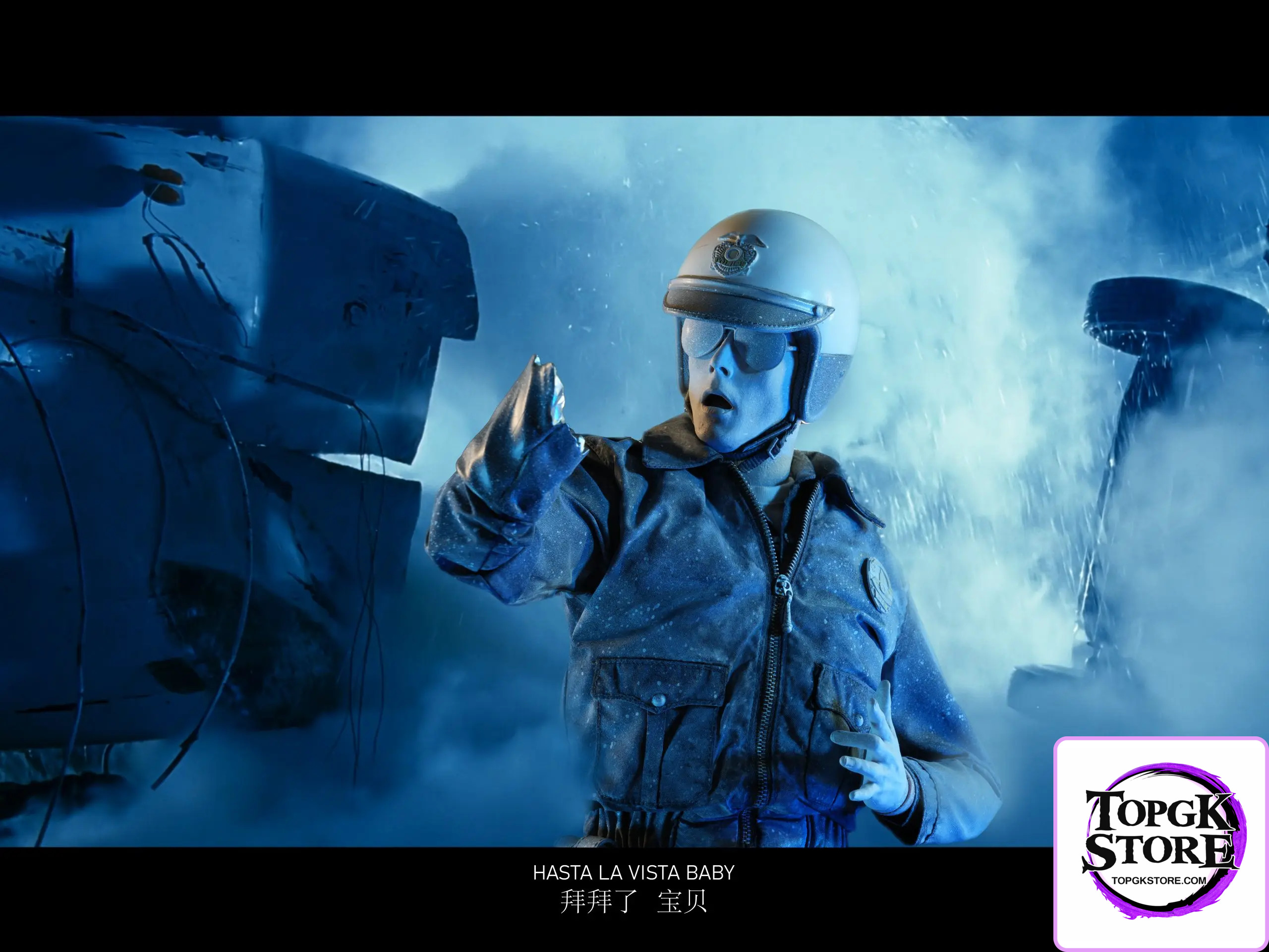 Instant Toys – Terminator 2 Judgment Day Frozen T-1000 Action Figure - Photo 2 | TopGKStore