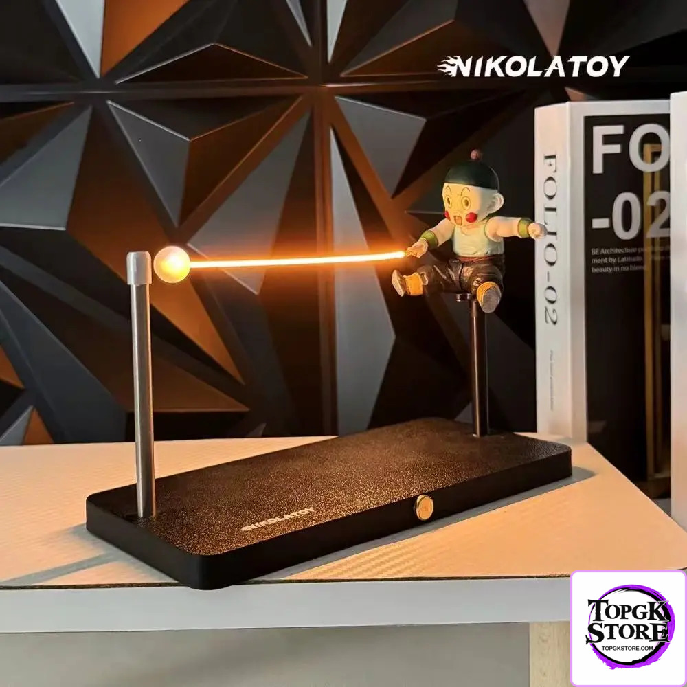 NIKOLATOY Studio – Dragon Ball Son Goku and Chaoz Magnetic Suspended Creative Night Light - Photo 15 | TopGKStore