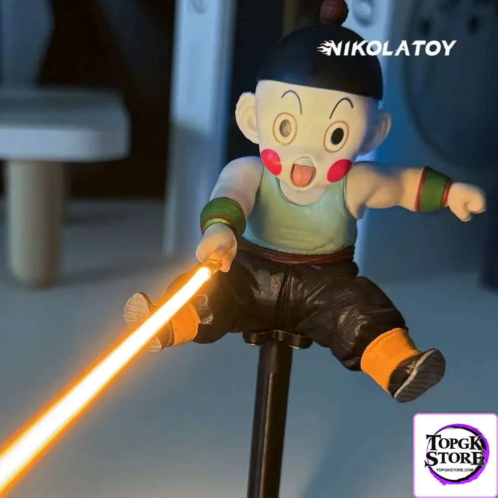NIKOLATOY Studio – Dragon Ball Son Goku and Chaoz Magnetic Suspended Creative Night Light - Photo 2 | TopGKStore