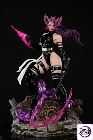 C4studio Custom Collectible - Psylocke Marvel 1/4 Scale black version