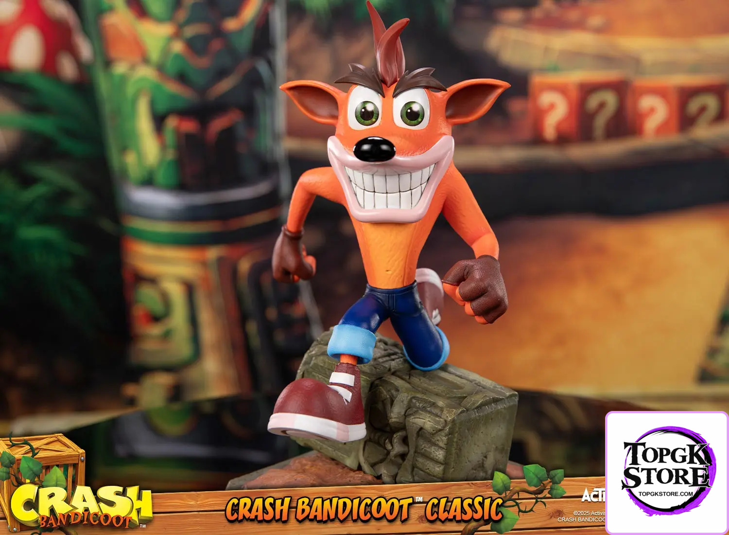 First 4 Figures – Crash Bandicoot Classic Version CRASHGST (Licensed) - Photo 1 | TopGKStore