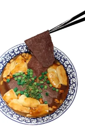 Royal Craftsman Studio - Simulation Of A Large-Scale Beef Braised In Gravy With Flatbread Model Large Scale Sculpture - Photo