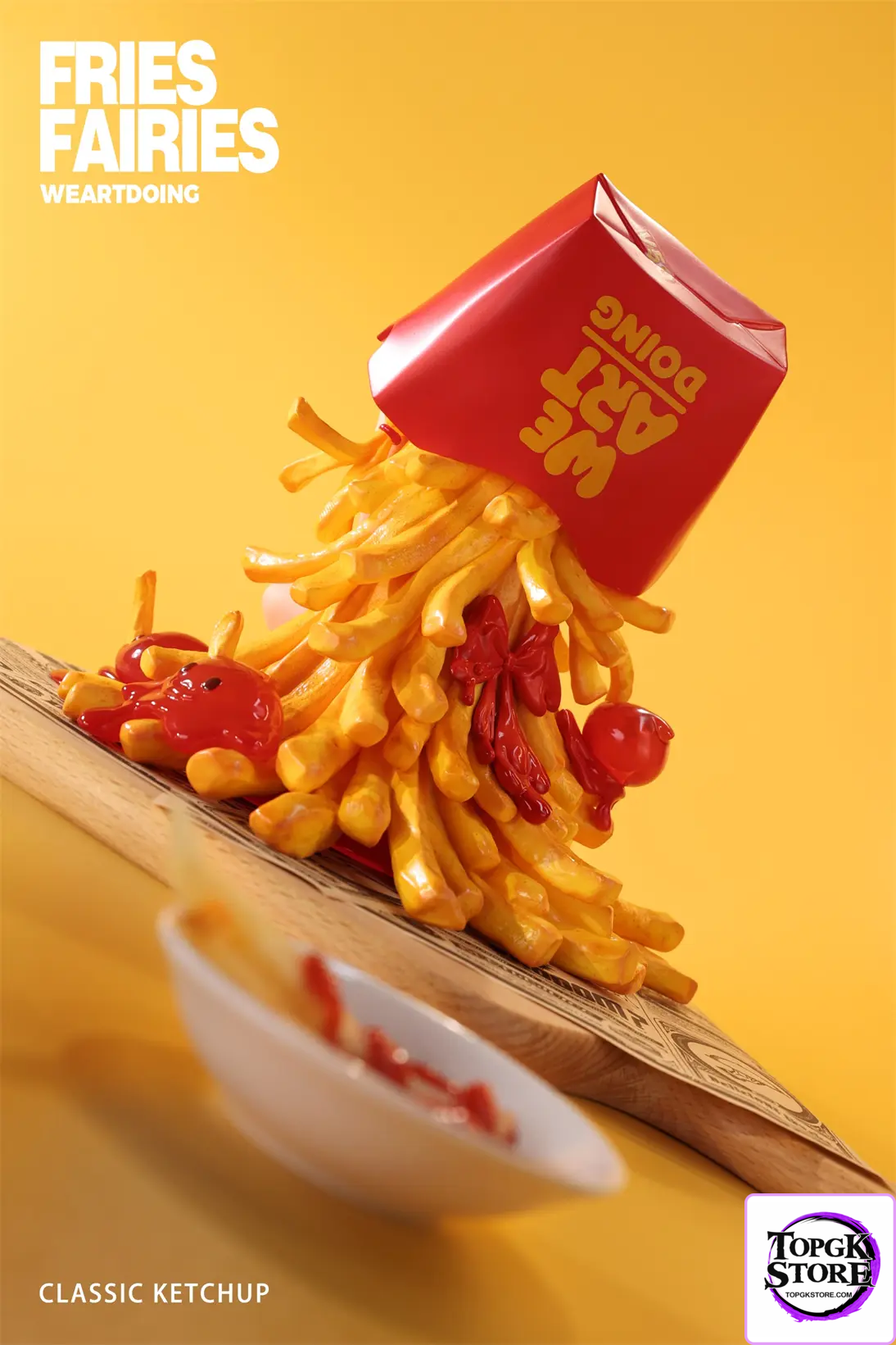 WeArtDoing Studio – Sleeping Beauty-Fries Fairies-Classic Ketchup & Fairies-Wasabi (Licensed) - Photo 12 | TopGKSto