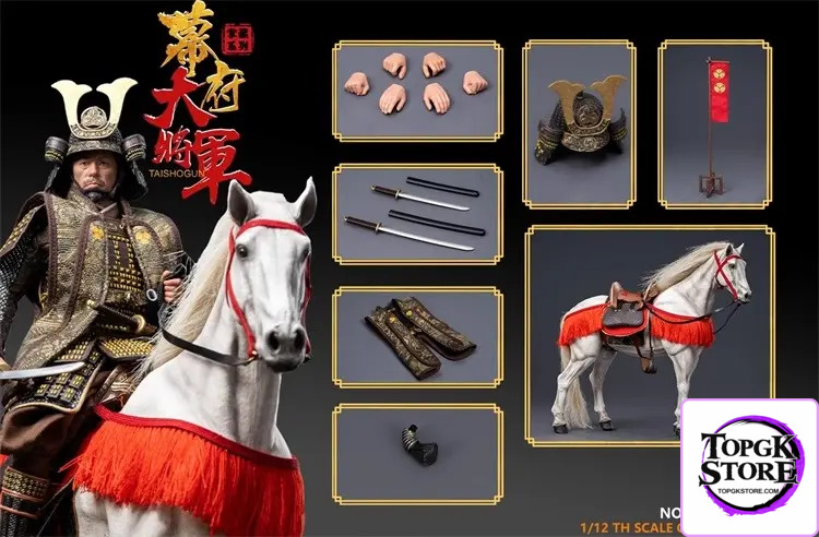 D12TOYS Studio – 1/12 Palm Collections Shogun of the Shogunate Action Figure DA001 DA001-B - Photo 27 | TopGKStore