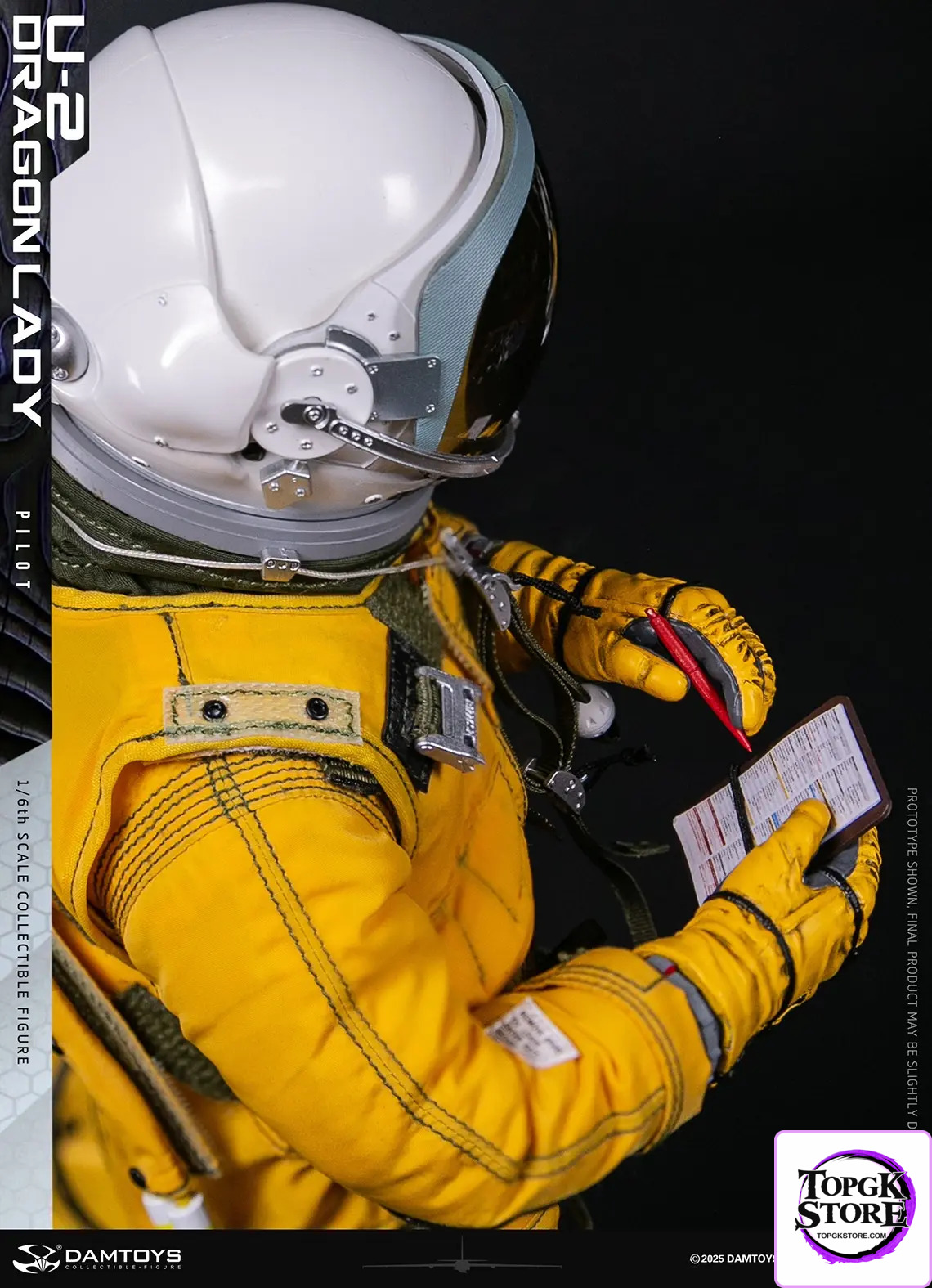 DAMTOYS – 1/6 Scale U-2 Dragon Lady Reconnaissance Aircraft Pilot NO.78110 (Licensed) - Photo 8 | TopGKStore