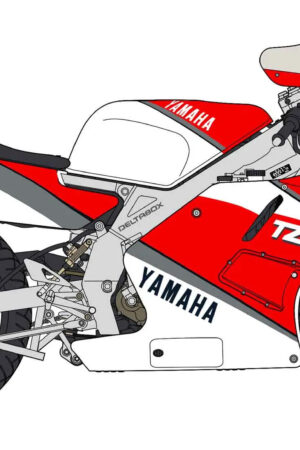 Hasegawa – 1/12 Yamaha TZR250 (3MA) LATE VERSION (1990) & 1/12 Suzuki RG500 Gamma Early Type Plastic Model (License