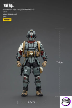 JOYTOY – Steel Ride Corps Designated Marksman Ethan & UNSC Assaulter Liam & Lucas & Samuel & Elias JT02
