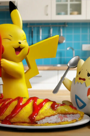 King Finger Studio – Pikachu Omurice Pokémon - Photo 1 | TopGKStore