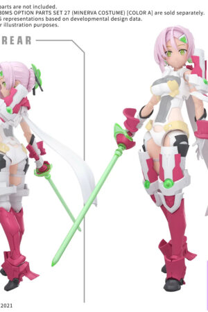 BANDAI SPIRITS – 30MS OPTION PARTS SET 27 MINERVA COSTUME COLOR A (Licensed) - Photo 2 | TopGKStore