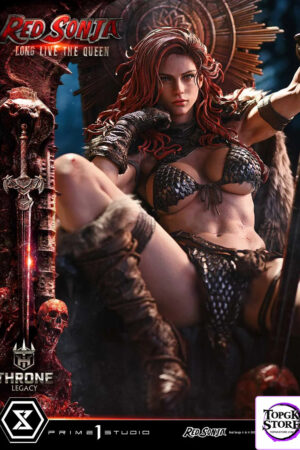 Prime 1 Studio –  Throne Legacy Red Sonja Red Sonja : Long Live the Queen 1/3 Statue TLCRS-01 TLCRS-01S (Licensed) - Ph