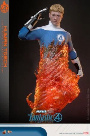 HOTTOYS – The Fantastic Four: First Steps 1/6 Scale Human Torch Collectible Figure (Licensed) - Photo 1 | TopGKStore