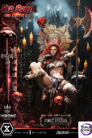 Prime 1 Studio –  Throne Legacy Red Sonja Red Sonja : Long Live the Queen 1/3 Statue TLCRS-01 TLCRS-01S (Licensed) - Ph