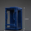 JOYTOY – Individual Soldier Hangar Display Case – Blazing Red & Stellar Purple & Abyssal Blue A B C (Lice
