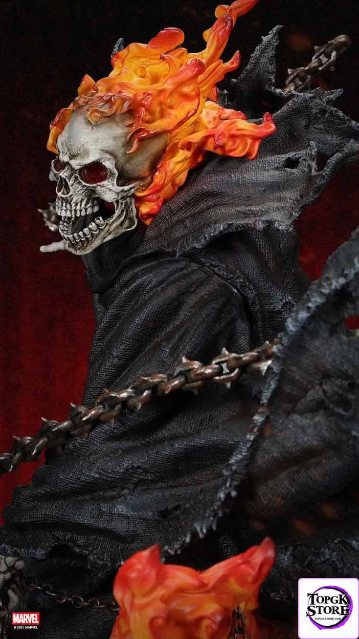XM Studio – Ghost Rider On Horse 1/4 Scale Statue (Licensed) - Photo 16 | TopGKStore