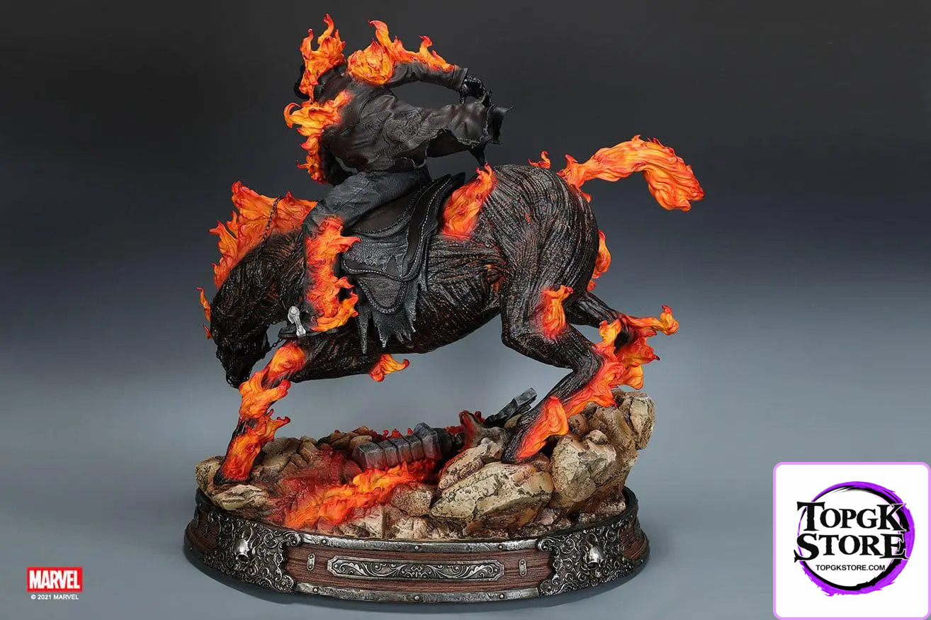 XM Studio – Ghost Rider On Horse 1/4 Scale Statue (Licensed) - Photo 23 | TopGKStore