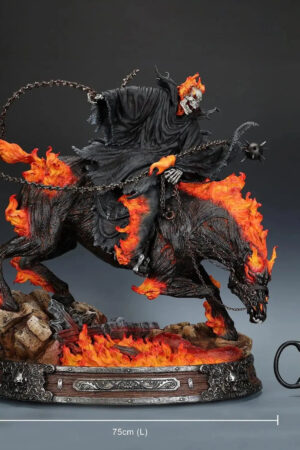 XM Studio – Ghost Rider On Horse 1/4 Scale Statue (Licensed) - Photo 1 | TopGKStore