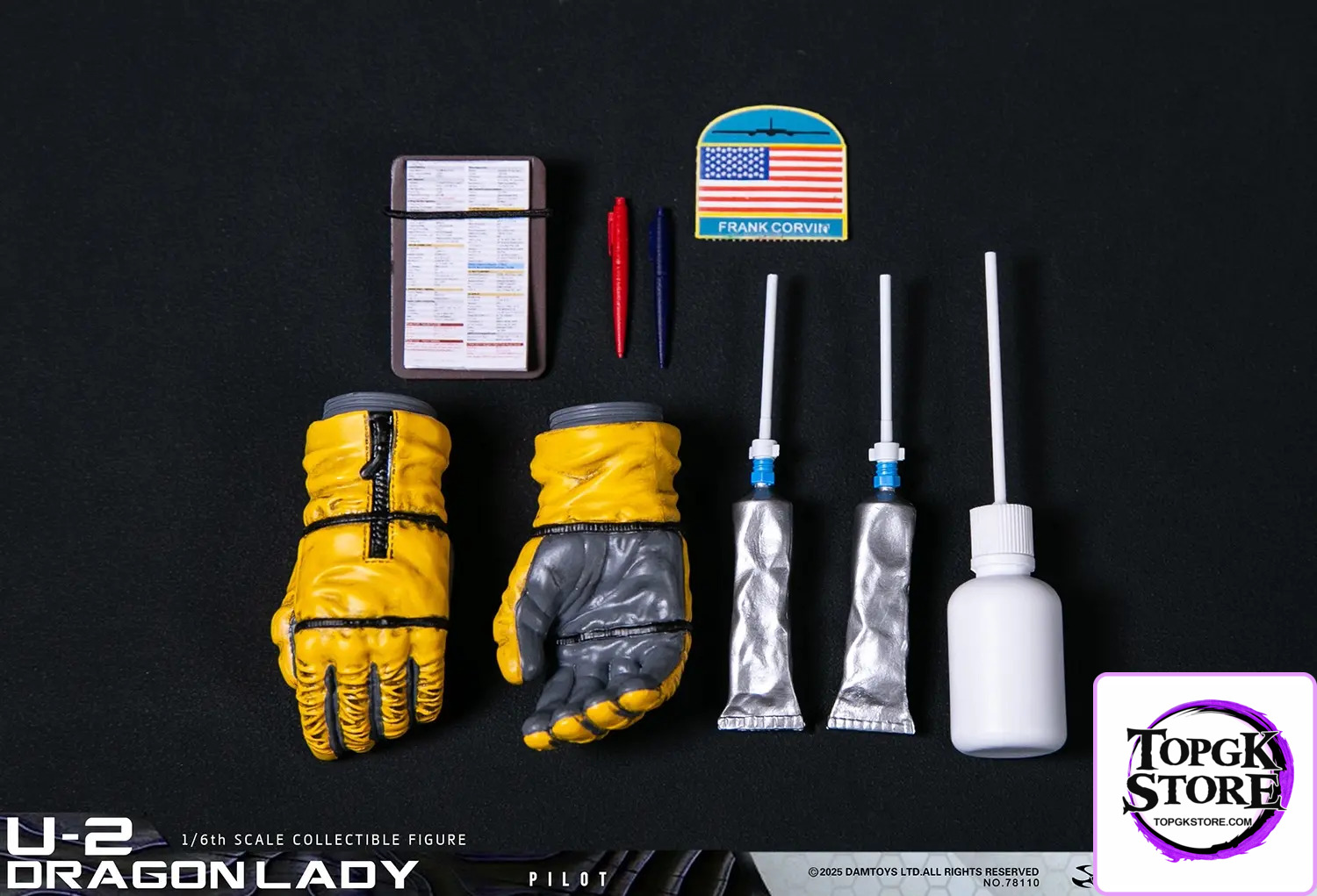 DAMTOYS – 1/6 Scale U-2 Dragon Lady Reconnaissance Aircraft Pilot NO.78110 (Licensed) - Photo 2 | TopGKStore