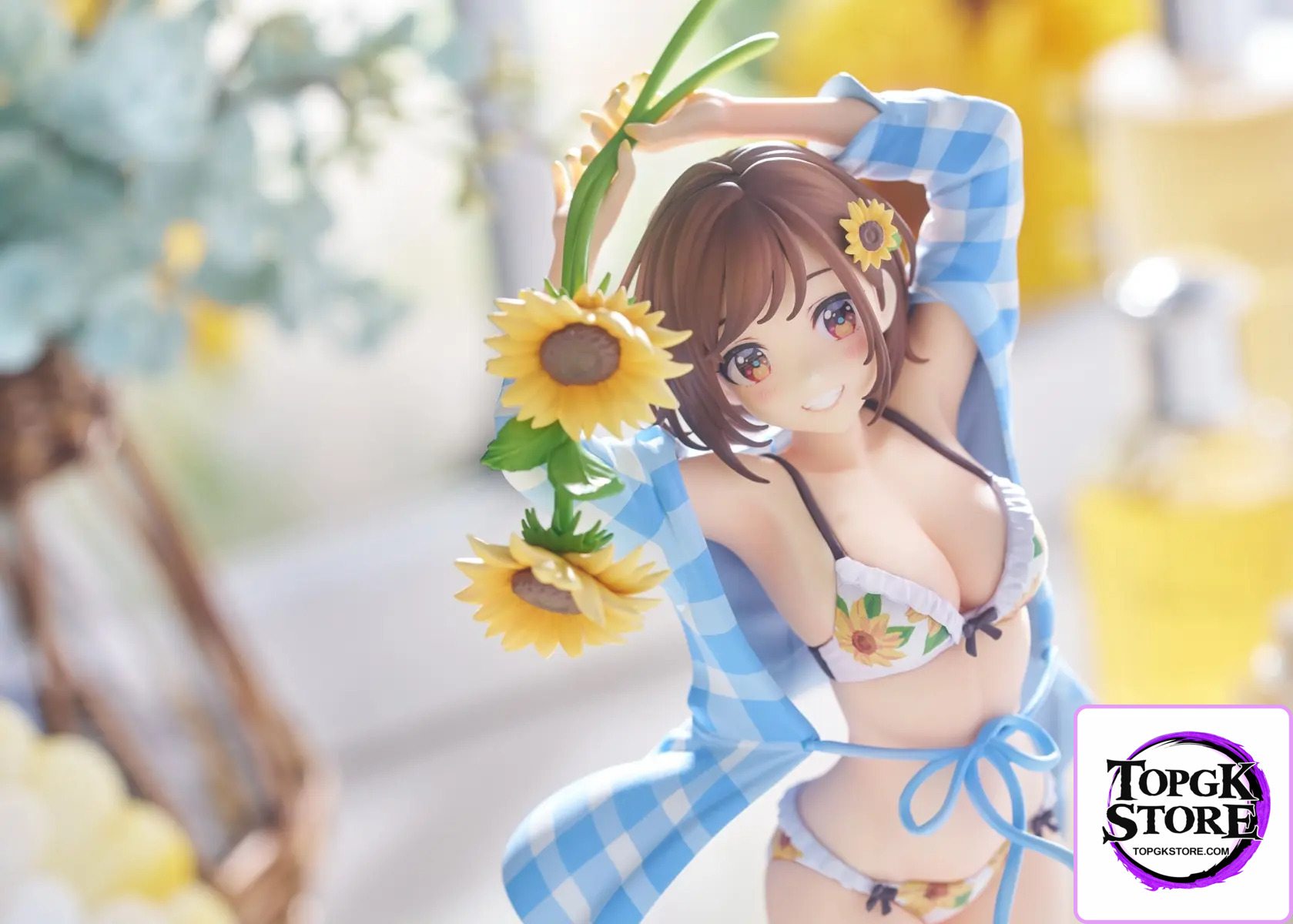 PLUM – Sunflower Girl Illustration by EnMorikura (Licensed) - Photo 8 | TopGKStore