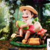 Long Miao Studio – My Neighbor Totoro Hayao Miyazaki’s Ecological Scene Mei Holding Corn - Photo 5 | TopGKStore
