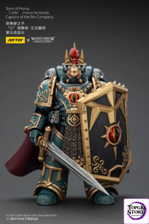 JOYTOY – Sons of Horus ‘Little’ Horus Aximand,Captain of the 5th Company JT01833 (Licensed) - Photo 1 | TopGKStor