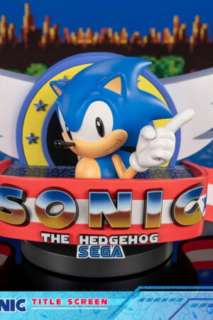 First 4 Figures – SONIC THE HEDGEHOG – SONIC TITLE SCREEN SNSNBST (Licensed) - Photo 1 | TopGKStore